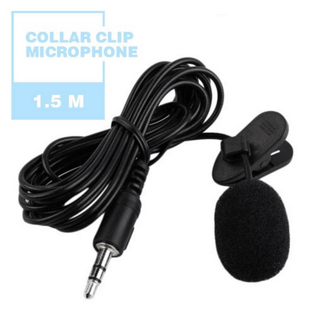 Mini Lavalier Clip-On Microphone