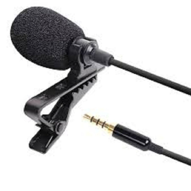Mini Lavalier Clip-On Microphone