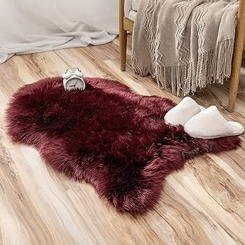 Faux Sheepskin Rug