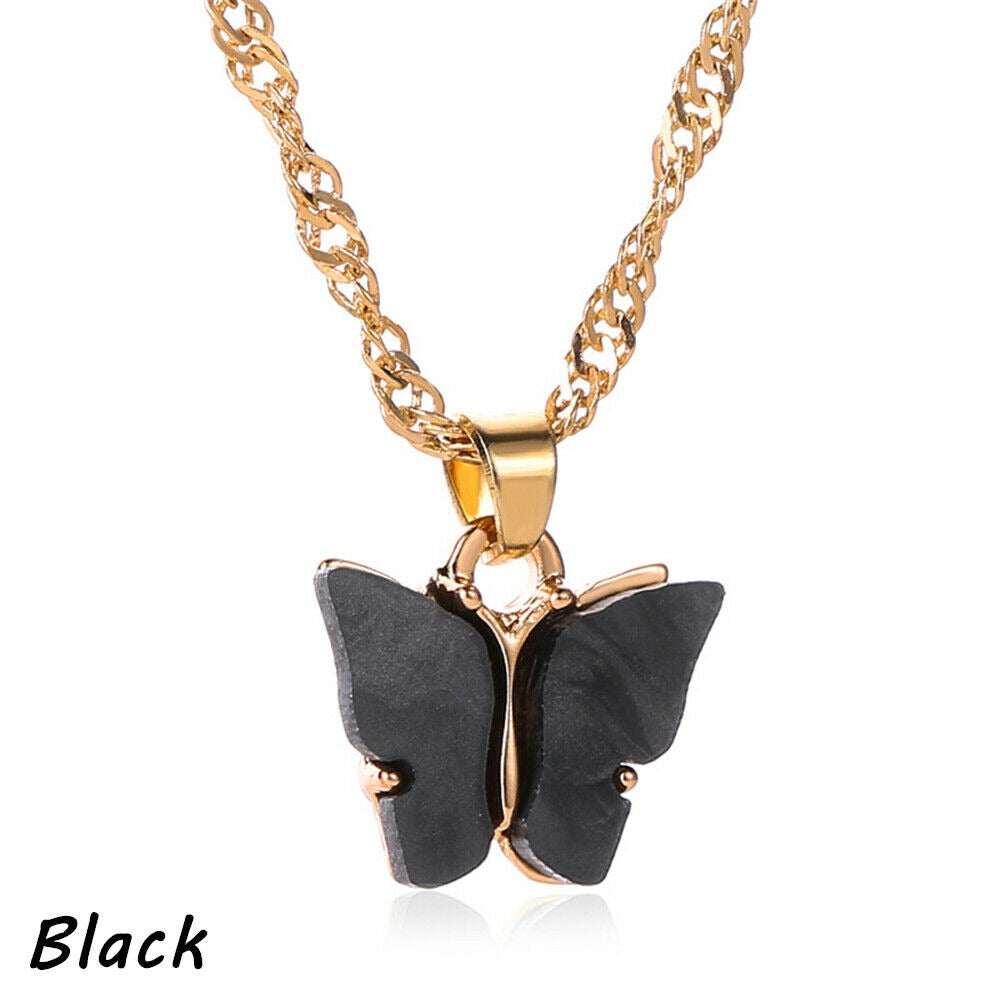 Golden / Silver Never Fade Butterfly Necklace