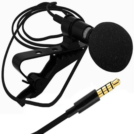 Mini Lavalier Clip-On Microphone