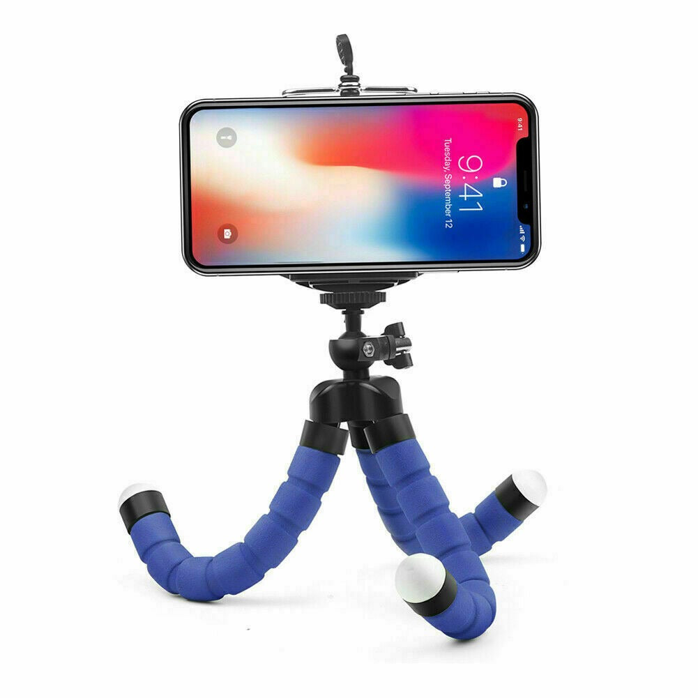Mini Cell Phone Flexible Tripod Holder