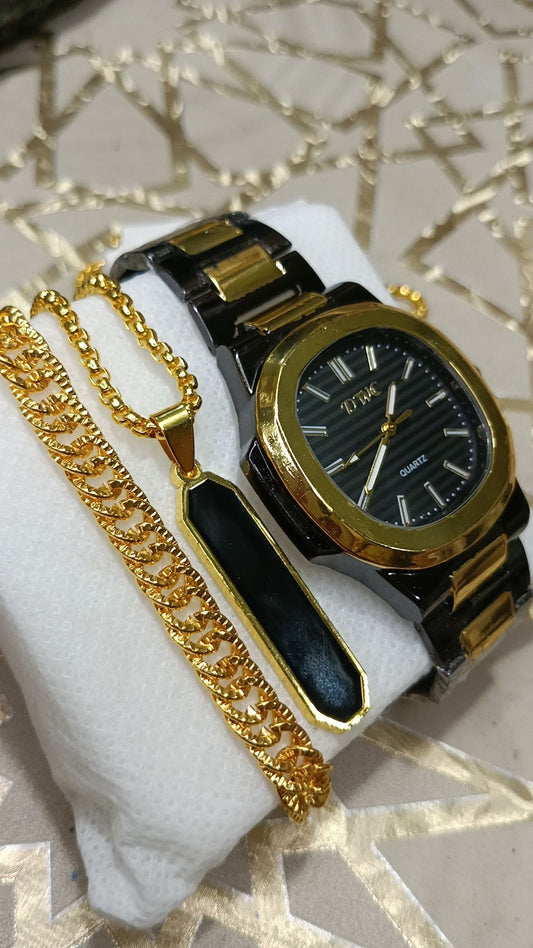 PACK OF 3 NEW FASHION LUXURY WEDDING WATCH