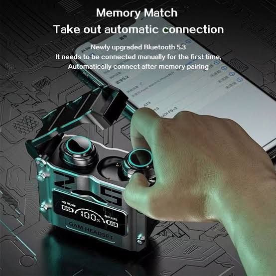 M25 Damix TWS Gaming Headphones