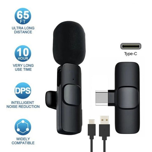 New K8 Type C Wireless Microphone
