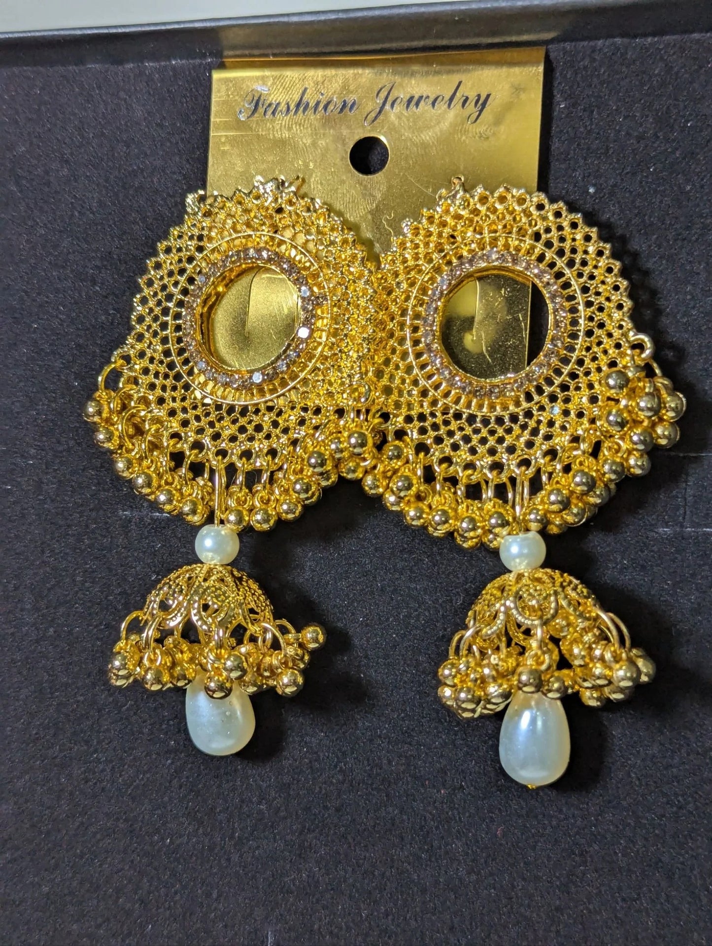 Jhumka earing For Girls Traditional Sterling Silver Round Long Dangle